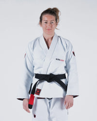 Kingz-Ultralight 2.0 Women's Jiu Jitsu Gi - White (2023 version)