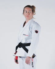 Kingz-Ultralight 2.0 Women's Jiu Jitsu Gi - White (2023 version)