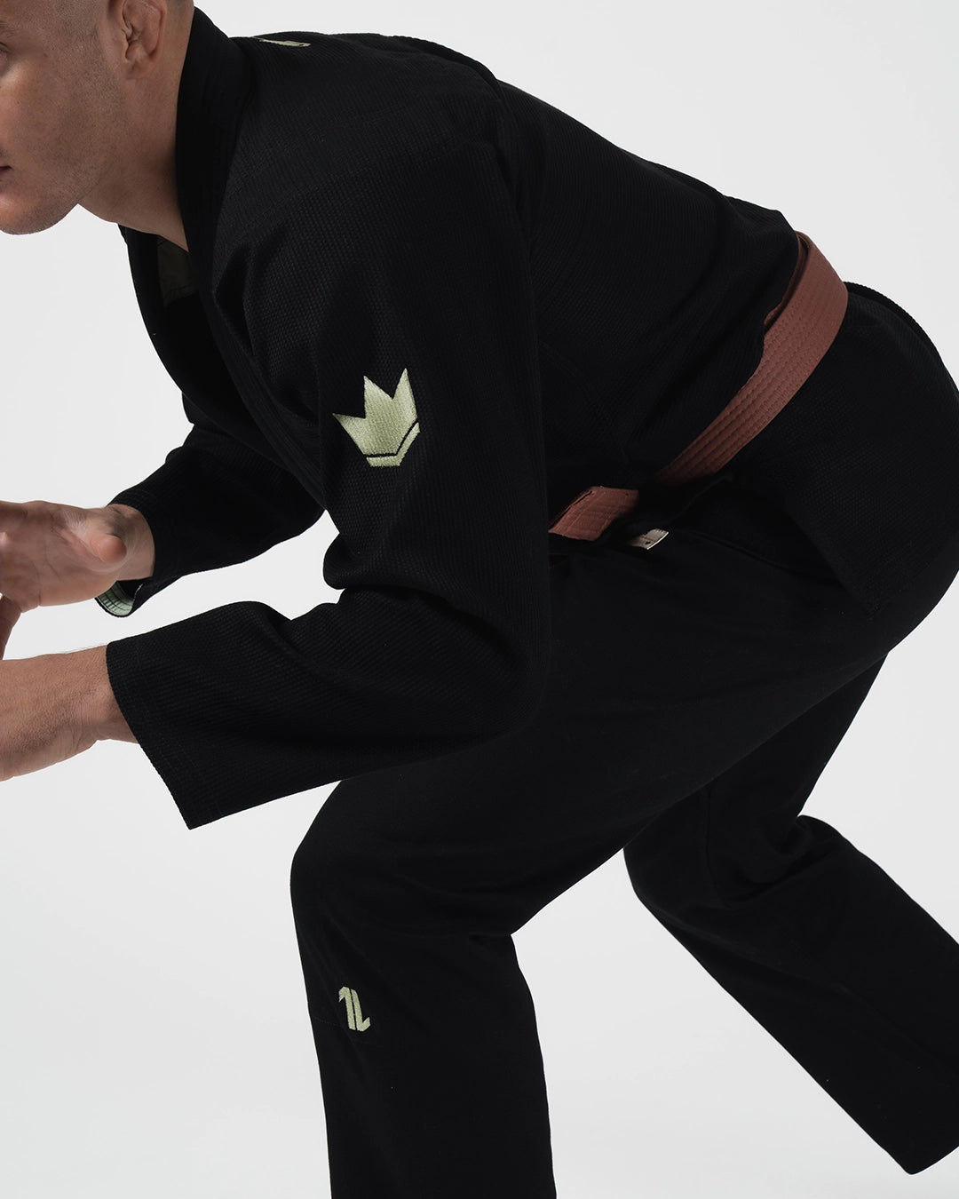 The ONE V2 Limited Edition Black/Green Jiu Jitsu Gi