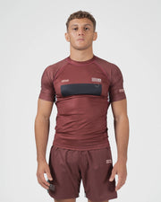 Kingz-Trooper Rashguard - Maroon-Maroon