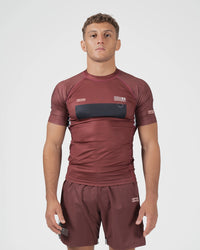 Kingz-Trooper Rashguard - Maroon-Maroon