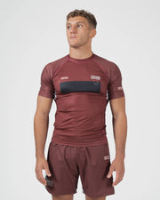 Kingz-Trooper Rashguard - Maroon-