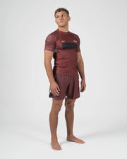 Kingz-Trooper Rashguard - Maroon-