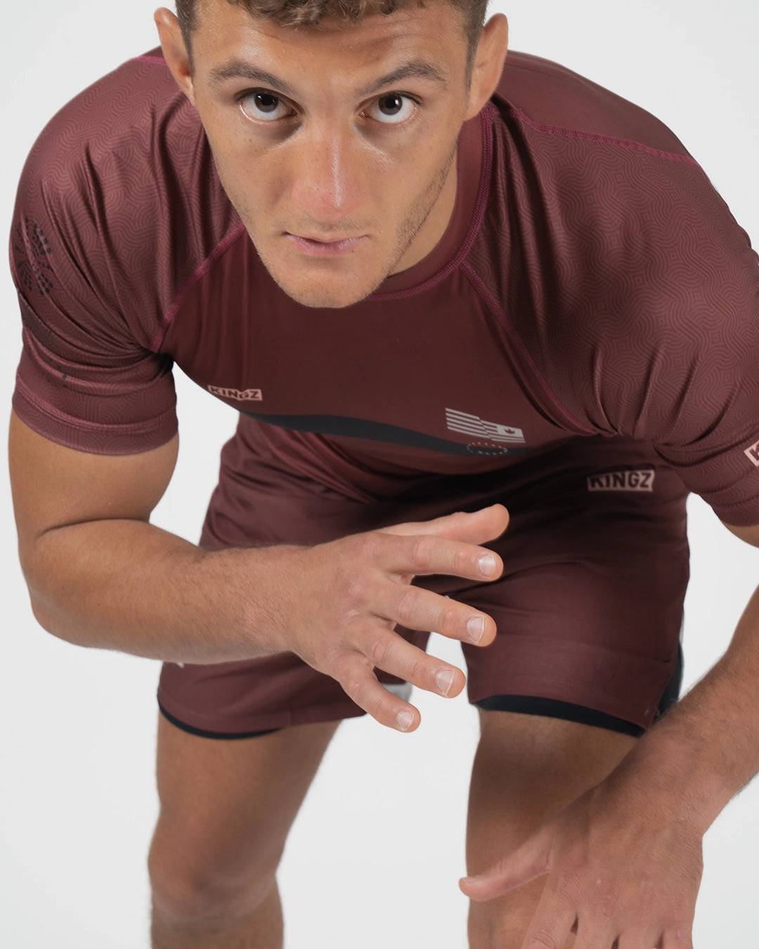 Trooper Rashguard - Maroon