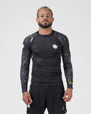 Kingz-Ranked Performance V3 L/S Rashguard-Black