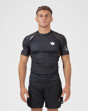 Kingz-Ranked Performance V3 S/S Rashguard-Brown