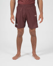 KingzKimonos.com-Trooper Shorts - Maroon-Maroon