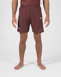 KingzKimonos.com-Trooper Shorts - Maroon-Maroon