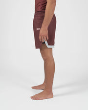 KingzKimonos.com-Trooper Shorts - Maroon-