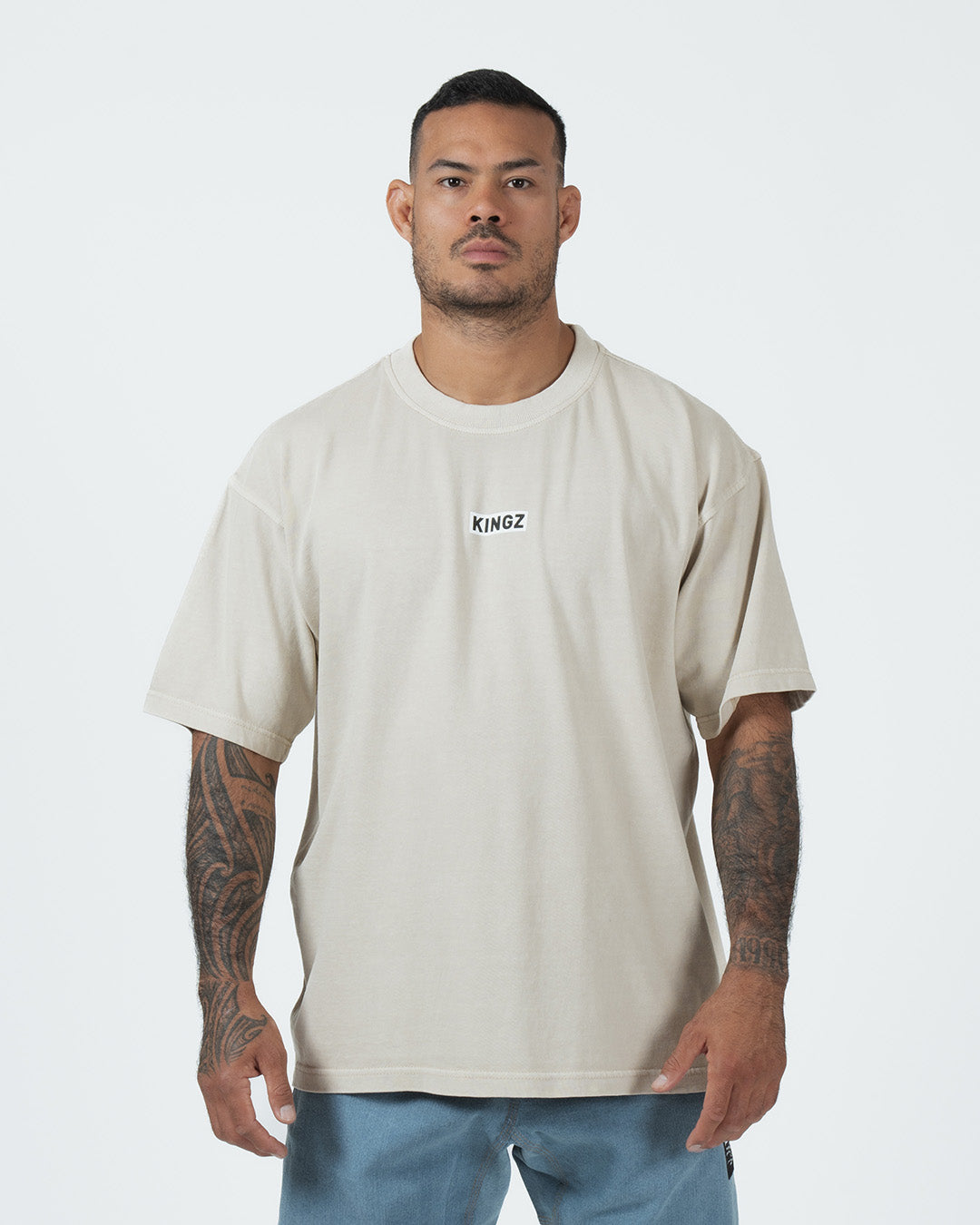Box Tee - Tan