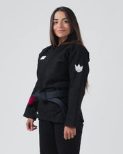 Kore V2 Women's Jiu Jitsu Gi - Black Jiu Jitsu Gear Kingz