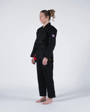 Kingz-Empowered Women's Jiu Jitsu Gi - Black (2023 version)