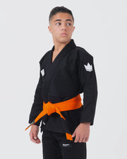 Kore V2 Youth Jiu Jitsu Gi - Black Jiu Jitsu Gear Kingz