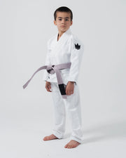 Kore V2 Youth Jiu Jitsu Gi - White Jiu Jitsu Gear Kingz