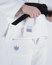 Kingz-Empowered Women's Jiu Jitsu Gi - White (2023 version)