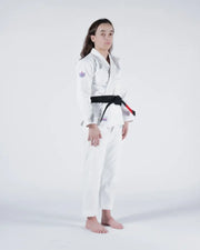 Kingz-Empowered Women's Jiu Jitsu Gi - White (2023 version)