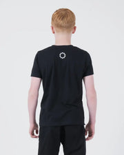 Kingz_Flow Youth Tee_Black_Kids_KZYTS17_03