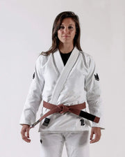 Kingz-The ONE Womens Jiu Jitsu Gi - White - FREE White Belt (2023 version)