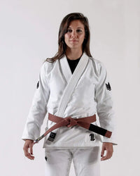 Kingz-The ONE Womens Jiu Jitsu Gi - White - FREE White Belt (2023 version)