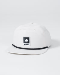 Original V2 Snapback - Natural Hat Kingz Black/White One Size