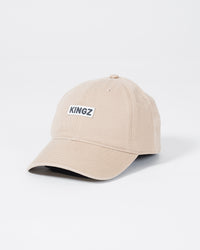 Slant Dad Hat - Khaki Hat Kingz One Size KHAKI
