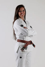 Kingz-The ONE Womens Jiu Jitsu Gi - White - FREE White Belt (2023 version)