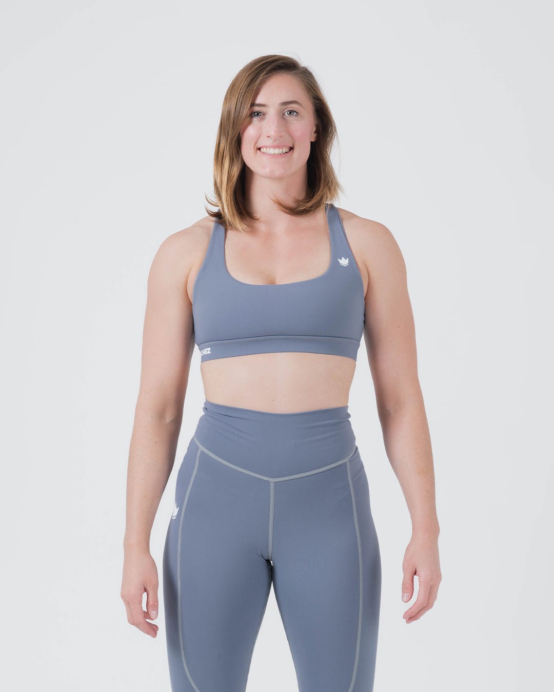 Soutien-gorge de sport Kore pour femmes - Bleu fumée