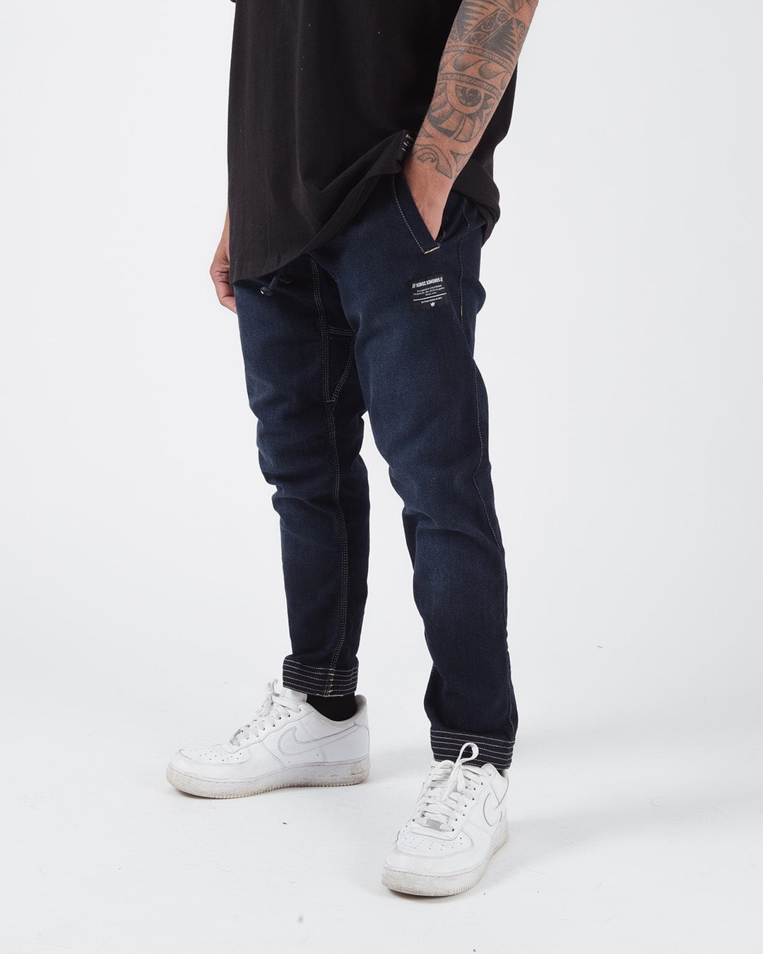 Pantalon Gi décontracté en jean