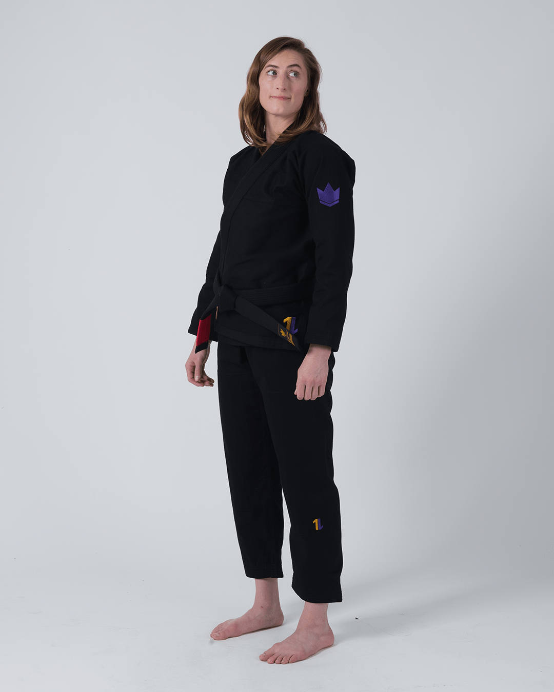 The ONE Women's Jiu Jitsu Gi - Smoke Blue Edition - Black – Kingz Europe