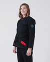 The ONE Jiu Jitsu Gi pour femmes - Édition Smoke Blue - Noir