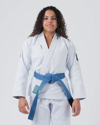 Kingz-Balistico 4.0 Women's Jiu Jitsu Gi - White (2023 version)